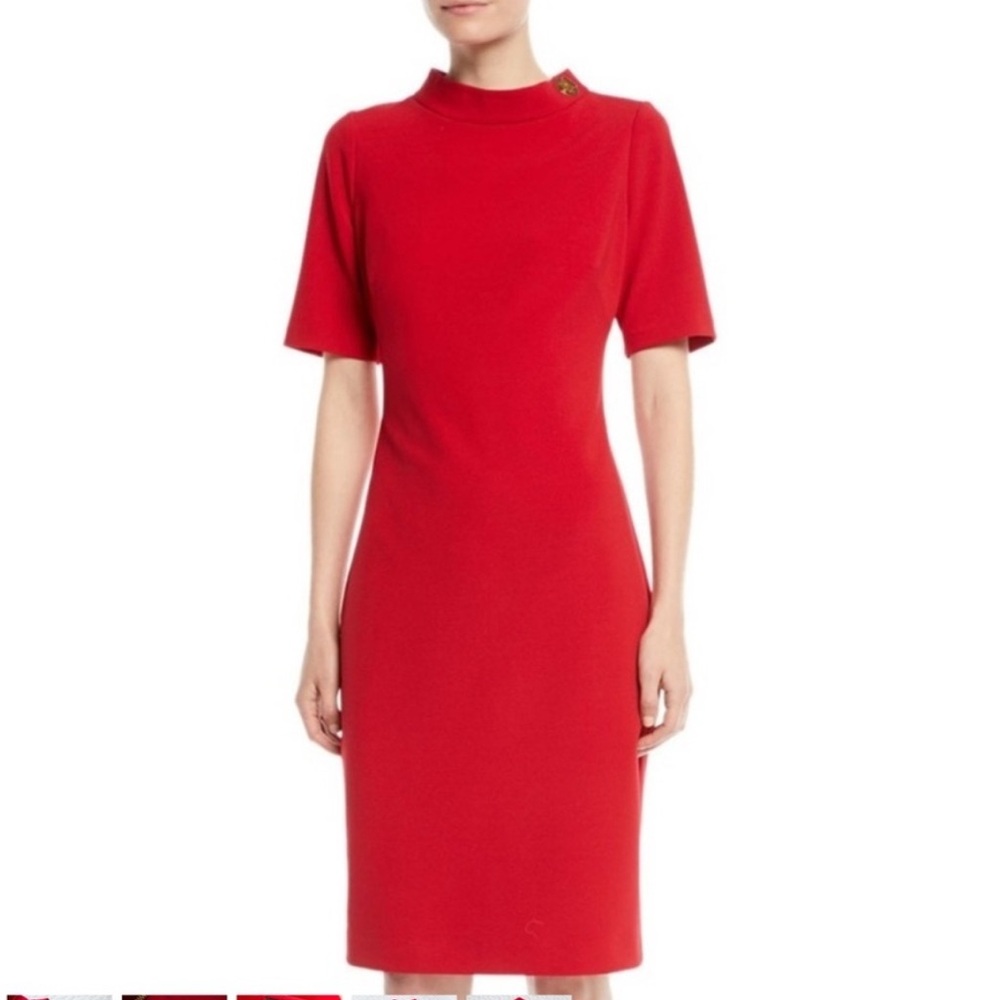 Elegant Red Women's Dress